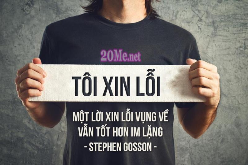 Nói “lời xin lỗi” là việc hết sức bình thường đối với người Mỹ
