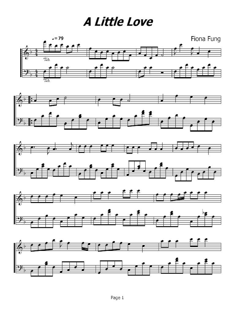 A little love - Fiona Fung