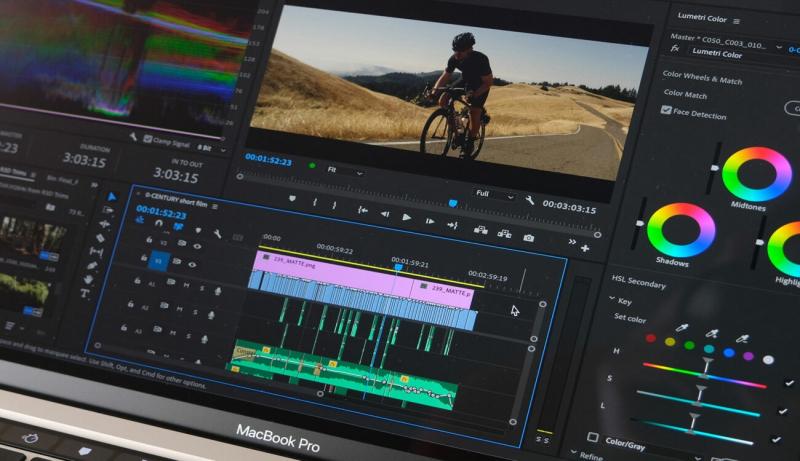 Giao diện Adobe Premiere Pro