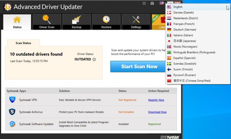Advanced Driver Updater