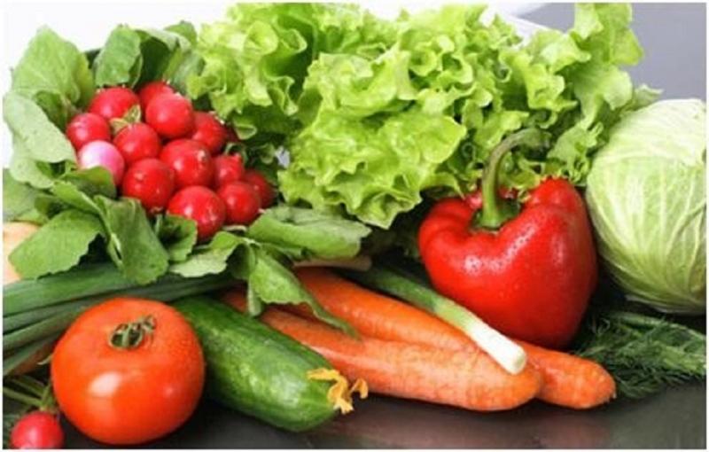 Chất xơ có nhiều trong rau quả tươi