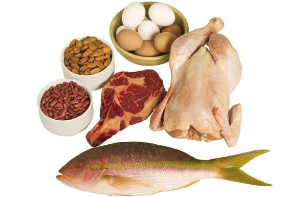 Các thực phẩm chứa nhiều protein như: Trứng, thịt bò, gà, sữa… sẽ giúp bạn thúc đẩy nhanh quá trình trao đổi chất.