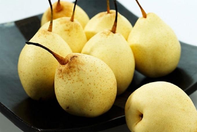 Quả lê đứng đầu trong danh sách những loại trái cây giúp giải rượu