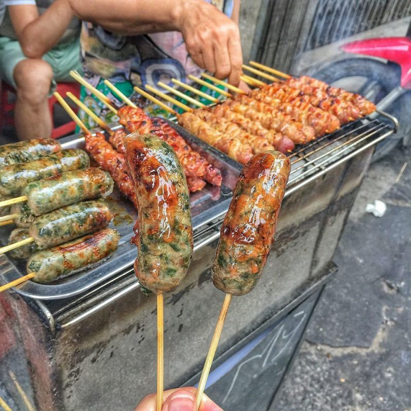 Dồi sụn nướng