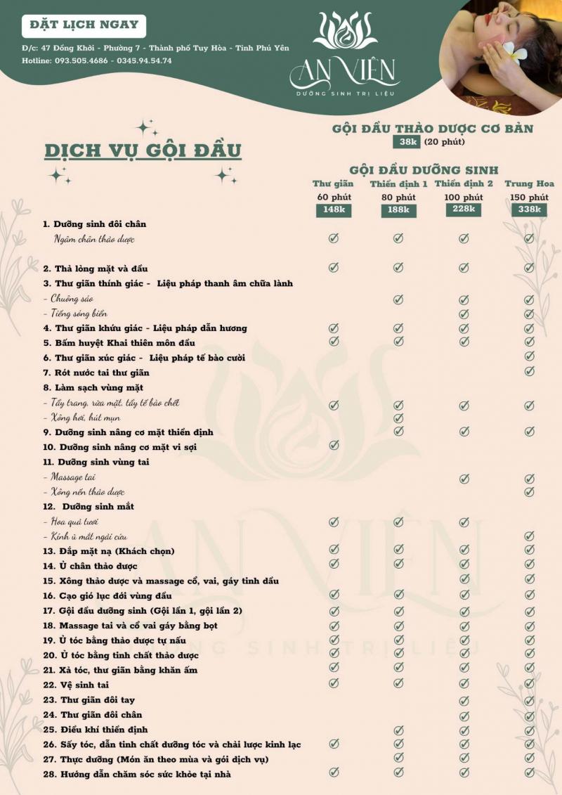 Gói gội đầu dương sinh