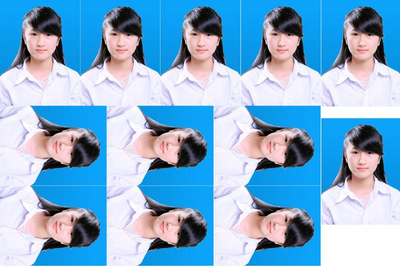 Ảnh màu kỹ thuật số Kim Chung
