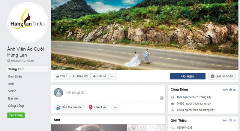 Ảnh viên áo cưới Hùng Lan