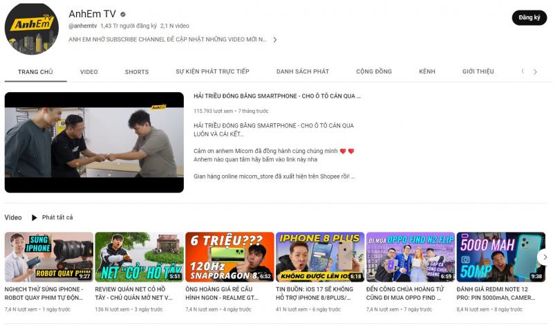 Kênh AnhEm TV