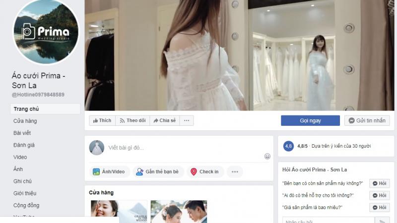 Áo cưới Prima - Sơn La