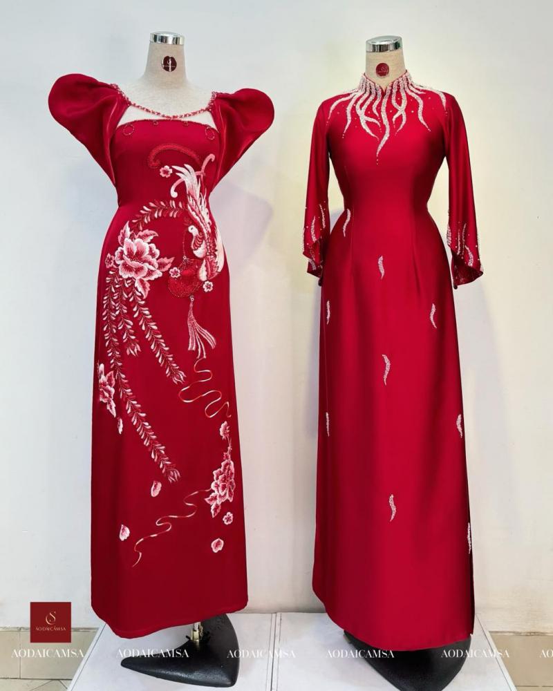 Áo Dài Cẩm Sa