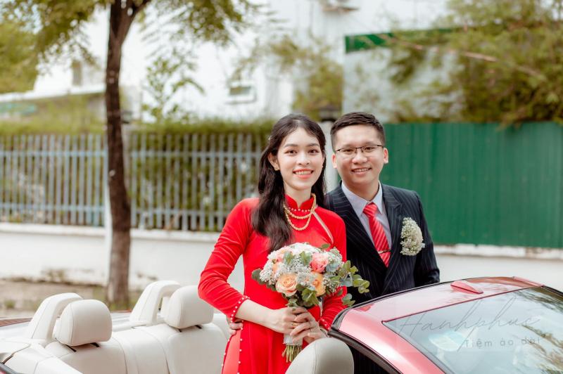 Áo Dài Cưới Hạnh Phúc