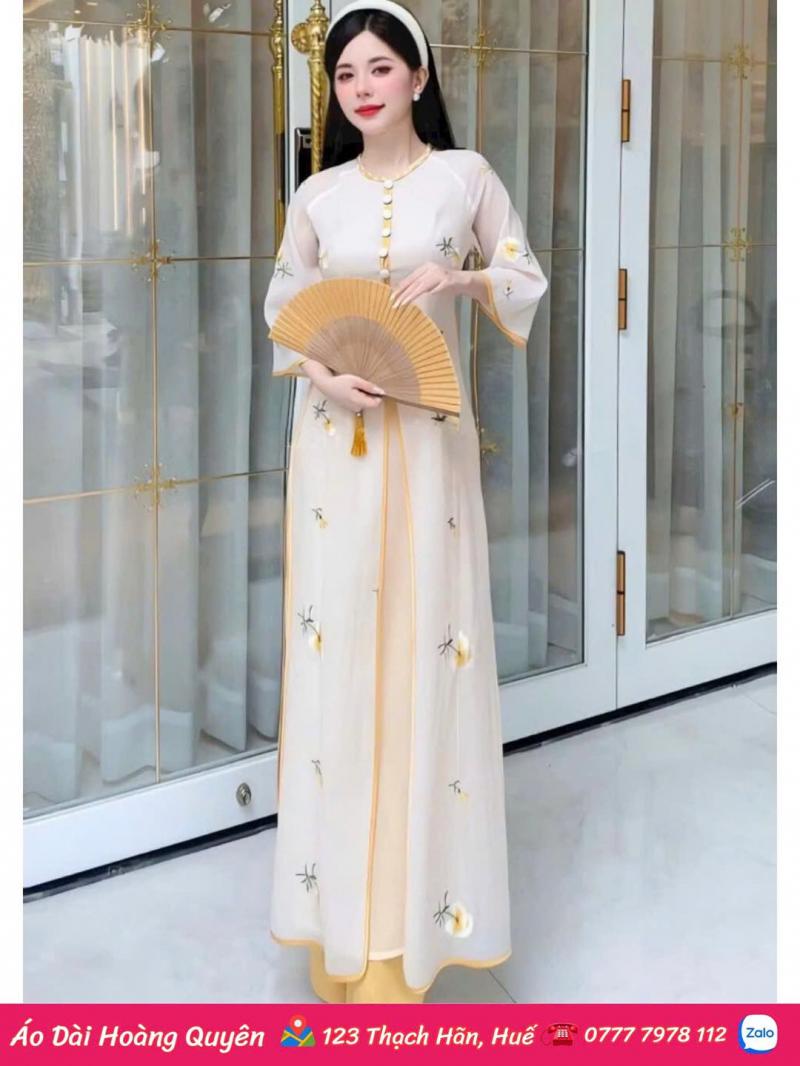 Áo Dài Dạ Hội Hoàng Quyên