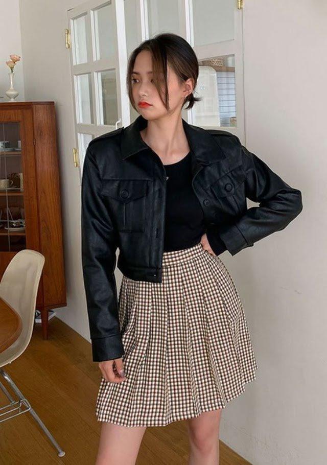 Áo khoác ngắn tôn dáng
