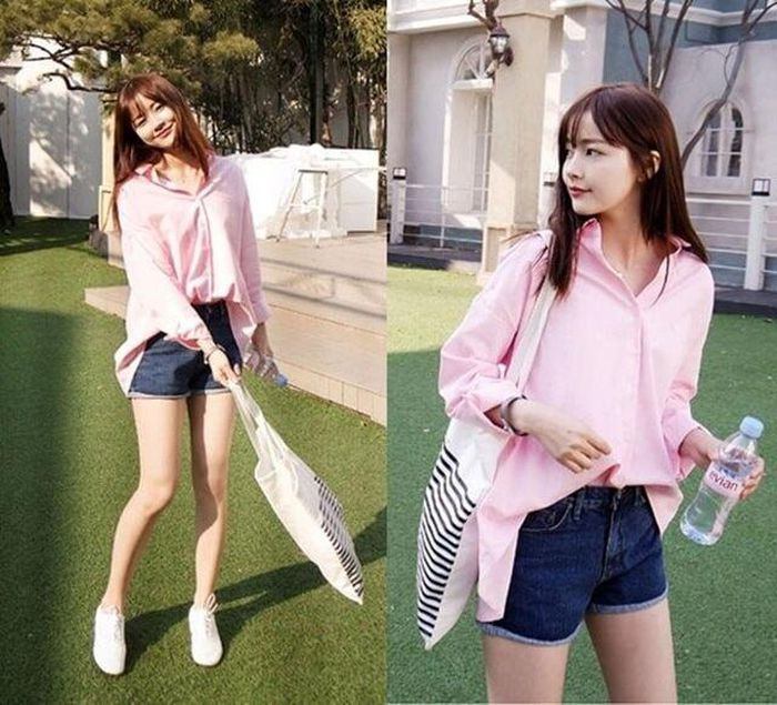 Trang phục oversize luôn chiếm được cảm tình của phái đẹp, và có độ hot riêng.