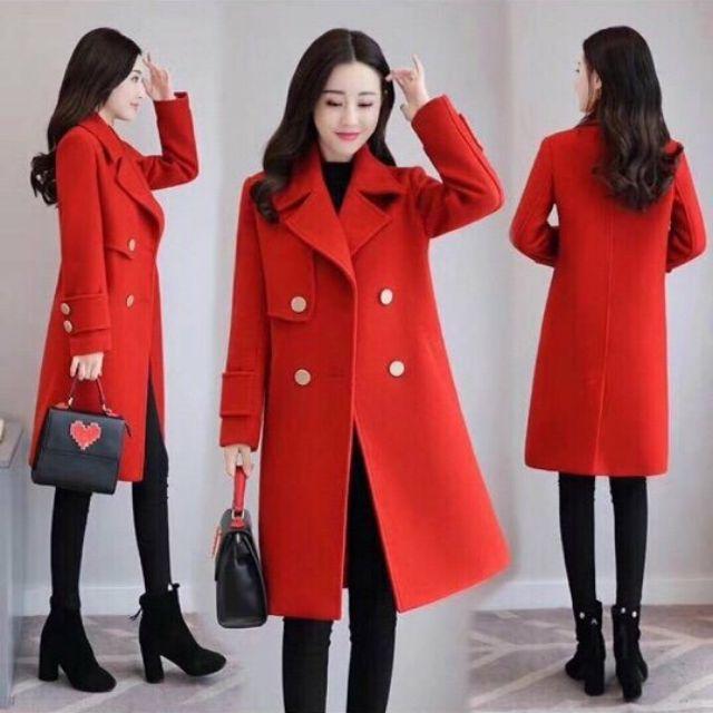Áo trench coat/áo khoác dạ dáng dài thanh lịch