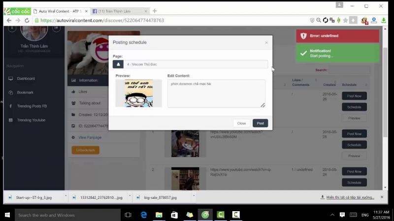 Auto viral content – Phần mềm quản lý nội dung