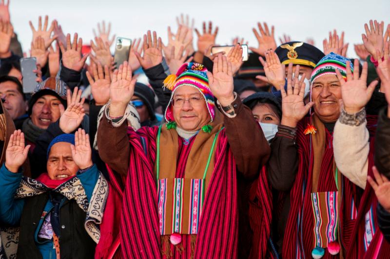 Ngôn ngữ Aymara: Andes, Nam Mỹ