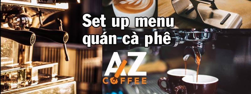 Dịch vụ set up menu cho quán