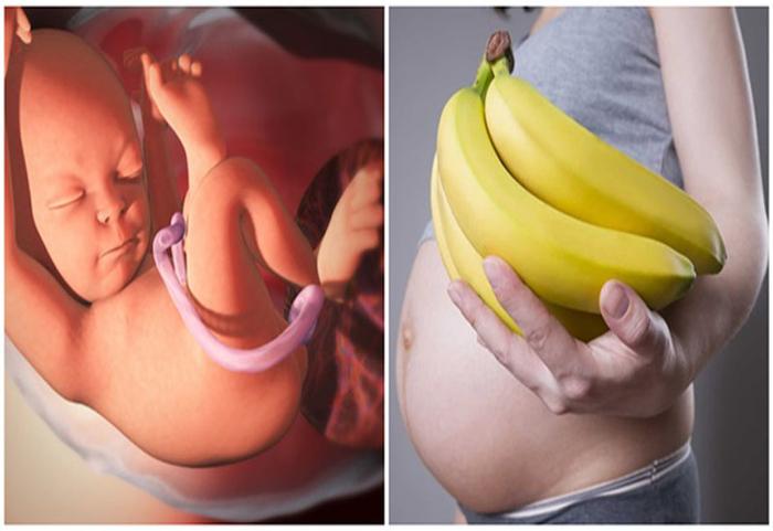 Chuối là một trong nhưng loại “trái cây vàng” cho bà bầu