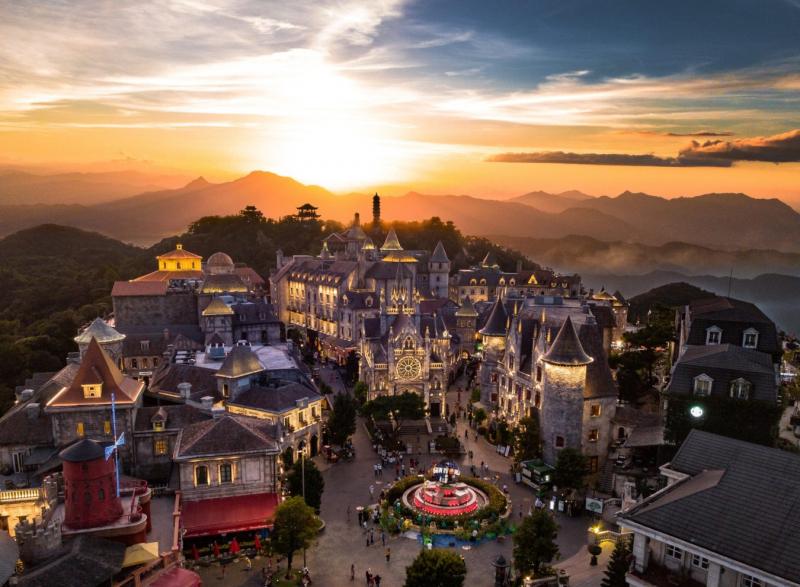 Kiến trúc độc đáo ở Bà Nà Hills