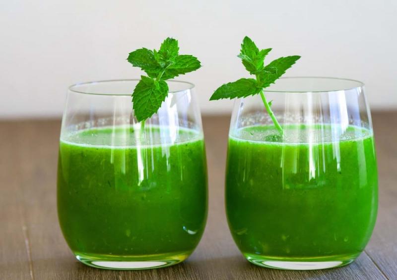 Nước ép bạc hà
