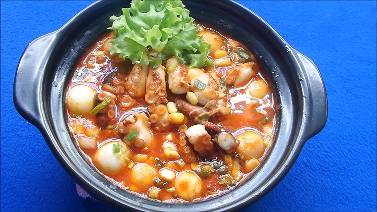Bạch tuộc phô mai