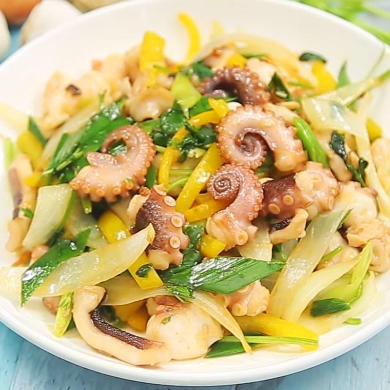 Bạch tuộc xào cần tây