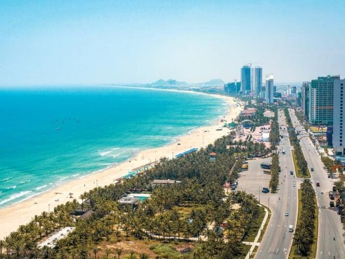 Một phần của bãi biển Đồ Sơn