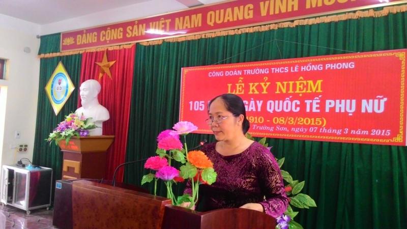 Bài diễn văn khai mạc lễ kỷ niệm ngày Quốc tế Phụ nữ mùng 8/3 số 7