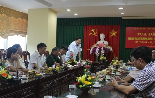 Bài phát biểu tọa đàm ngày 27/7 (số 2)