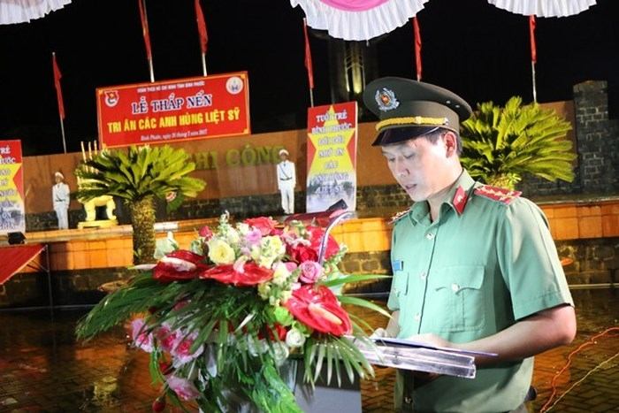 Bài phát biểu tri ân các anh hùng liệt sỹ số 4