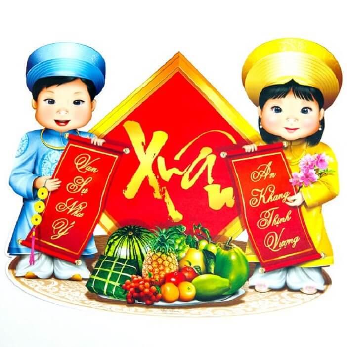 Bài vè chúc tết cho trẻ mầm non (số 8)
