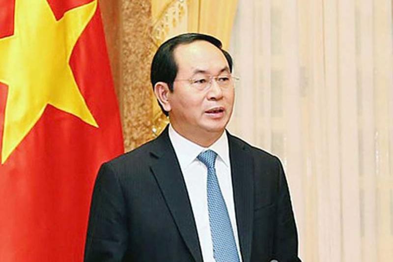 Ảnh chân dung Chủ Tịch Nước Trần Đại Quang