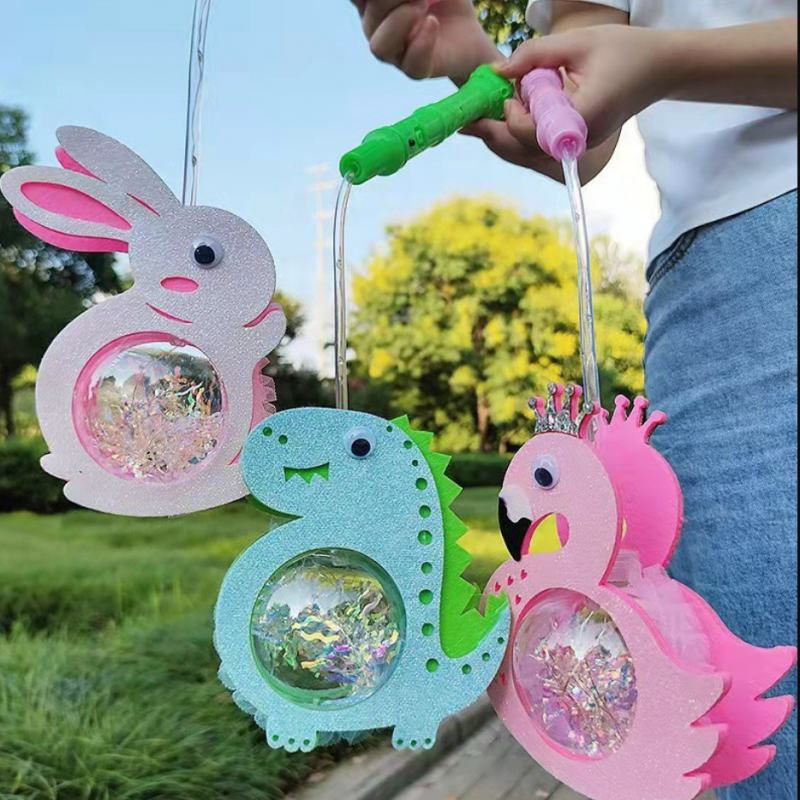 Bài thuyết minh về chiếc đèn trung thu: Đèn hình thỏ