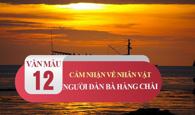 Cảm nhận về nhân vật người đàn bà hàng chài trong 
