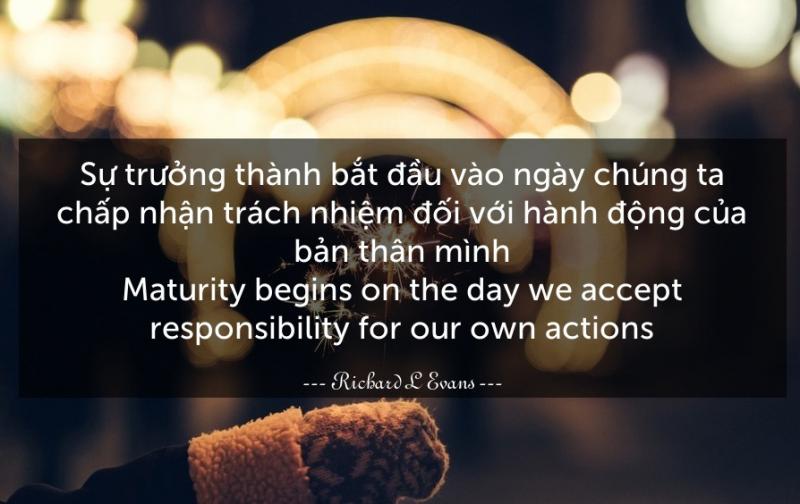 Bài văn nghị luận xã hội về sự trưởng thành số 5