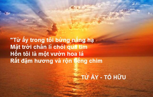 Bài văn phân tích bài thơ 