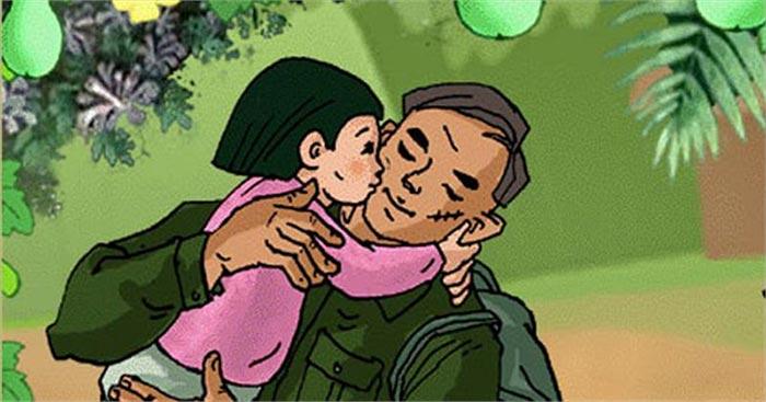 Bài văn đóng vai bé Thu kể lại chuyện Chiếc lược ngà - Số 2