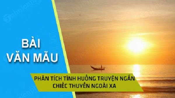 Bài văn phân tích tình huống truyện 