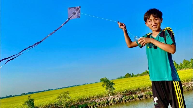 Bài văn thuyết minh về cách làm diều giấy số 5