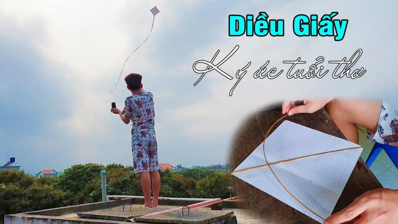 Bài văn thuyết minh về cách làm diều giấy số 7