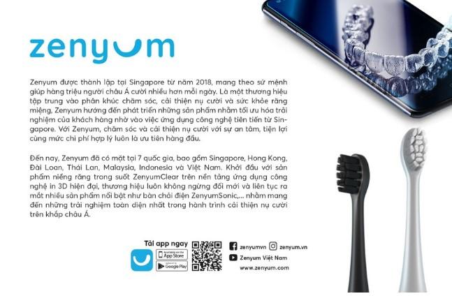 Bàn chải đánh răng điện Zenyum Sonic T11