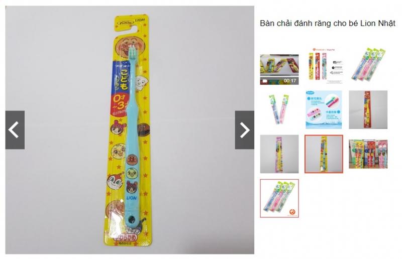 Bàn chải đánh răng Lion Nhật