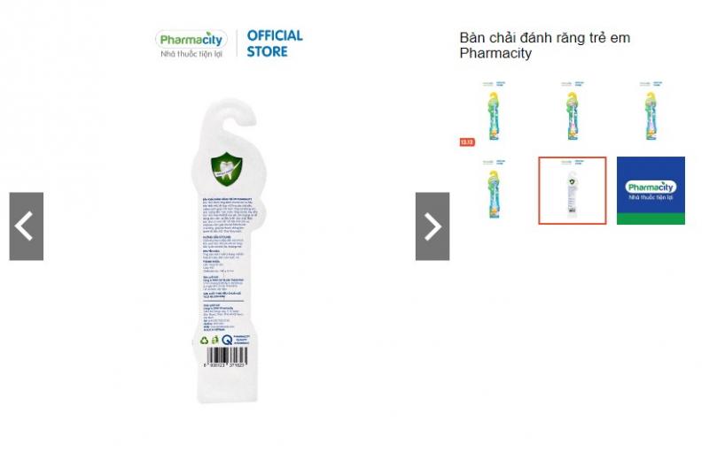 Bàn chải đánh răng Pharmacity