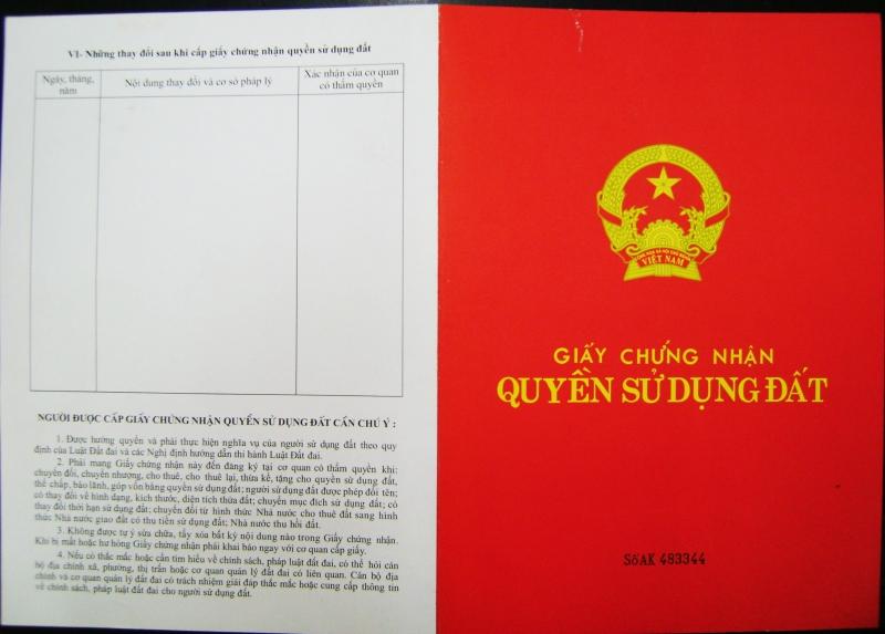Giấy chứng nhận quyền sở hữu là kết quả cuối cùng bất kỳ người mua nhà nào cũng mong muốn được cầm trên tay