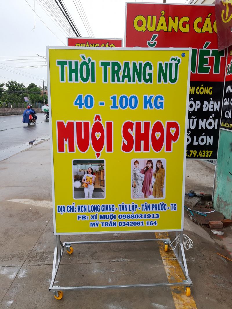 Quảng cáo Sắc Nét cung cấp đa dang các dịch vụ làm biển quảng cáo