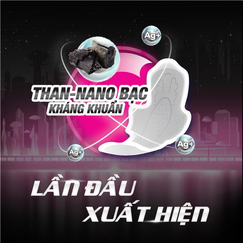 Băng vệ sinh Diana Sensi Than Hoạt Tính Siêu mỏng cánh
