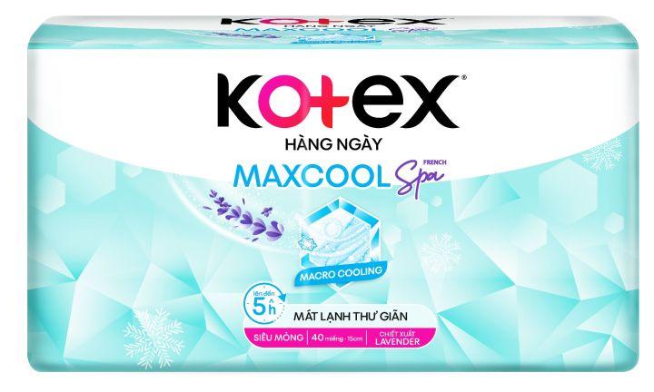 Băng vệ sinh Kotex hàng ngày Max Cool French Spa