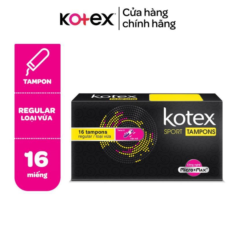 Băng Vệ Sinh Sport Tampon Kotex 16 miếng