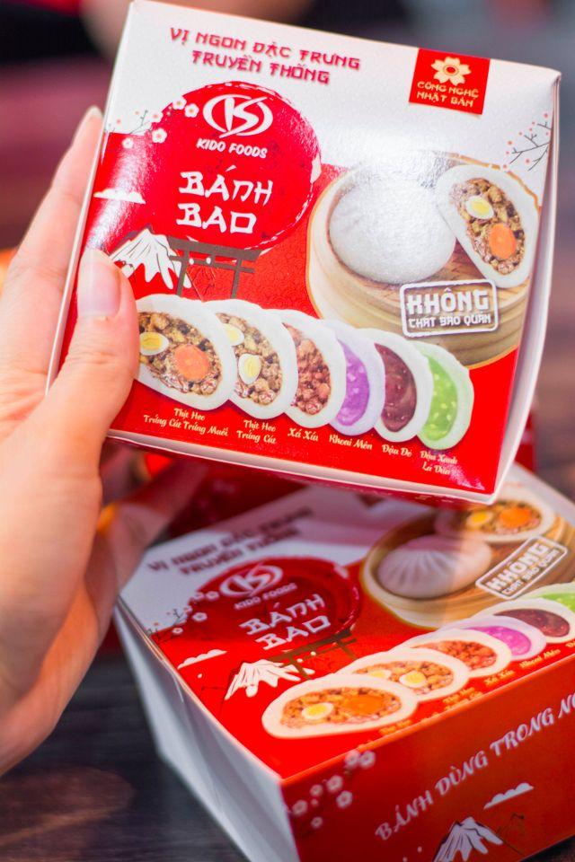 Bánh bao nhân mặn Kido